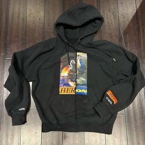 Heron Preston authentic Heron bird hoodie